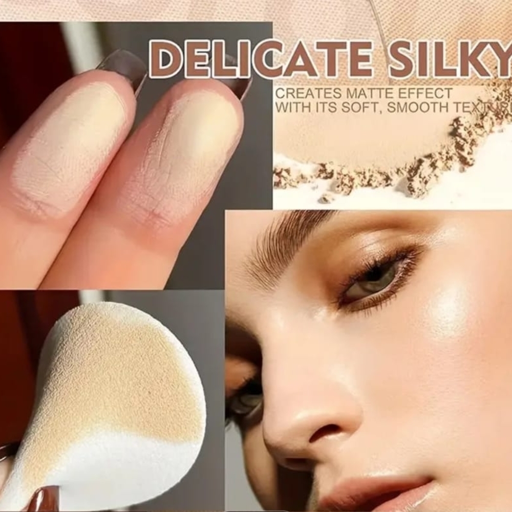 TUZ 2-Layer Powder Foundation Compact - Dual Setting & Coverage (Ivory+Natural) - Picture 5 of 6